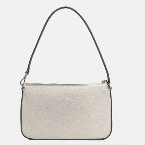 Kate Spade Leila Convertible Wristlet Wallet Clutch Pebble Leather Snake Skin - Picture 4 of 5